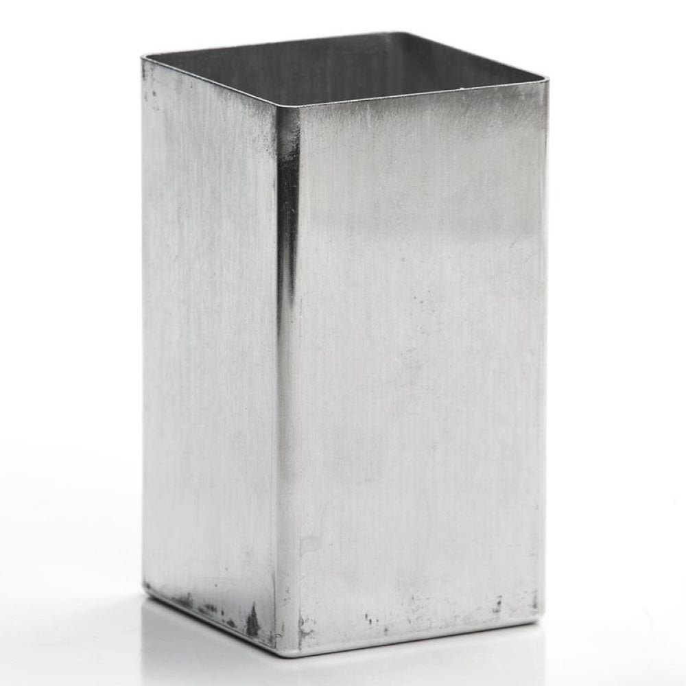 Aluminum Pillar Candle Mold, Square Seamless Metal Mold for DIY Candle Making product photo