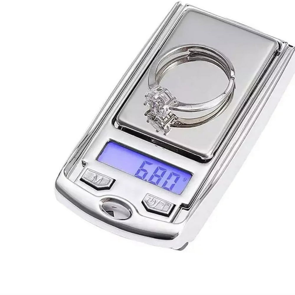 Digital Pocket Scale, 200g x 0.01g Precision Mini Silver Scale for Candle Additives product photo
