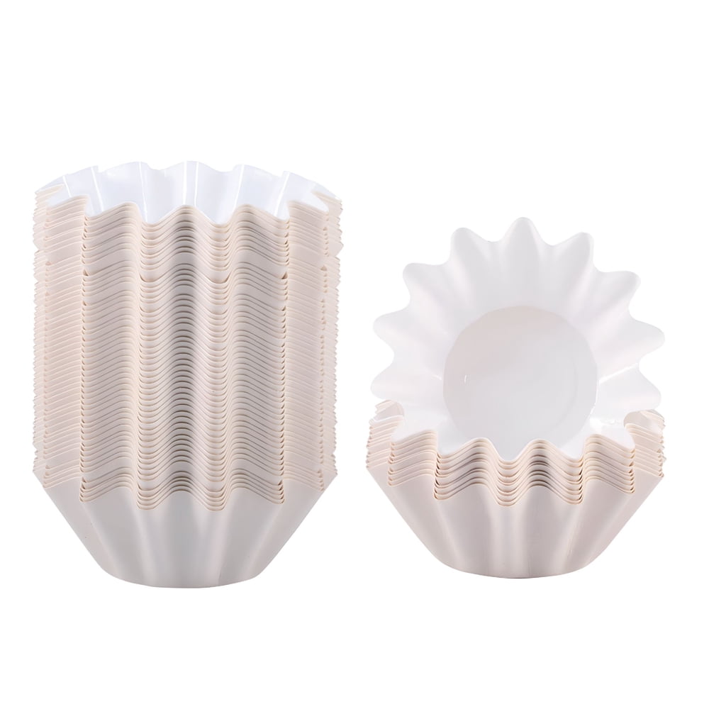 Wax Pour Liner Cups Disposable Fluted Paper 50-Pack Mess-Free Candle Tool product photo