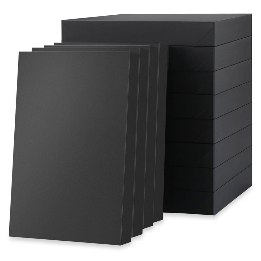 Candle Gift Boxes, Black Rigid 12-Pack with Lids for Candle Packaging and Storage  product photo