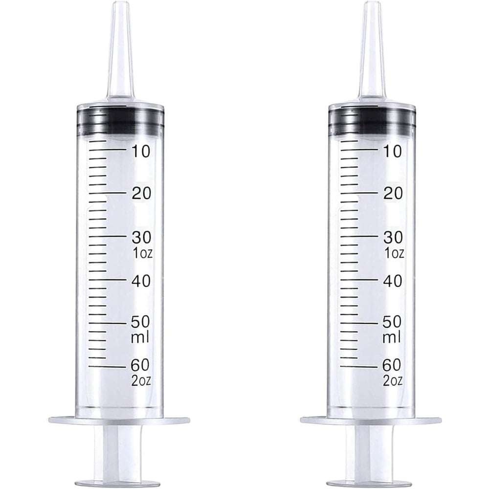Candle Making Syringe Set, Large 60ml 2-Pack for Precise Wax and Fragrance Dosing  product photo