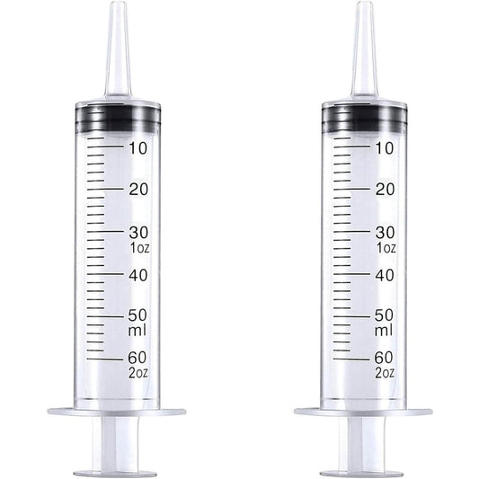 Candle Making Syringe Set, Large 60ml 2-Pack for Precise Wax and Fragrance Dosing  product photo