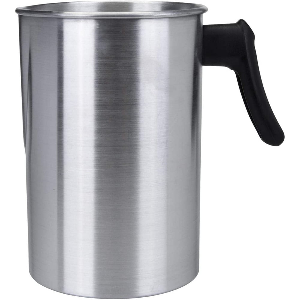 Candle Pouring Pitcher, 3-Quart Aluminum Melting Pot with Drip-Free Spout & Heat-Resistant Handle  product photo