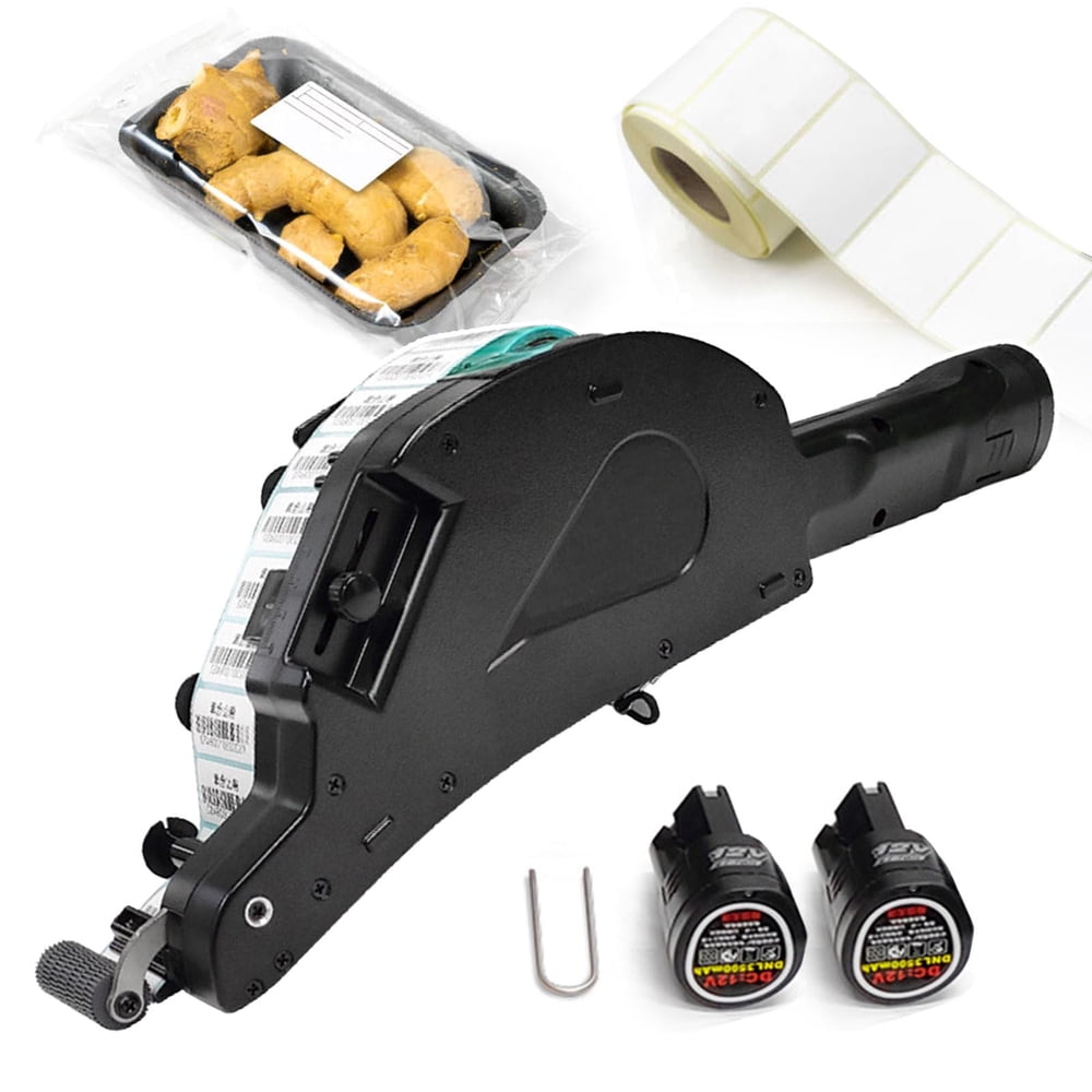 Handheld Label Applicator Gun, Roll Dispenser Machine for Sticker Labels, Cordless Candle Packaging Tool  product photo