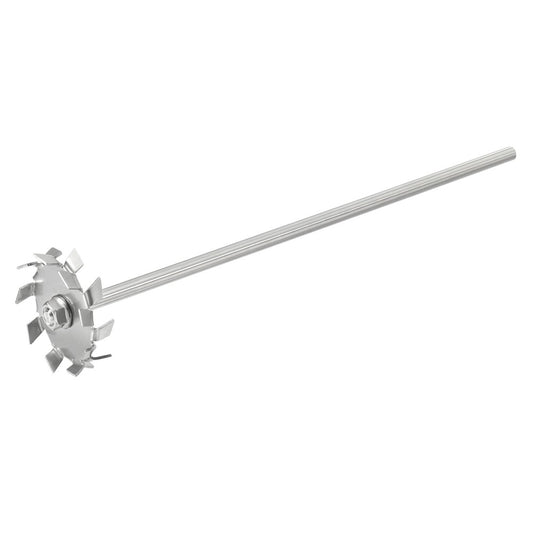 Stainless Steel Mixing Paddle, Drill-Mount Stir Impeller for Candle Wax and Resin  product photo