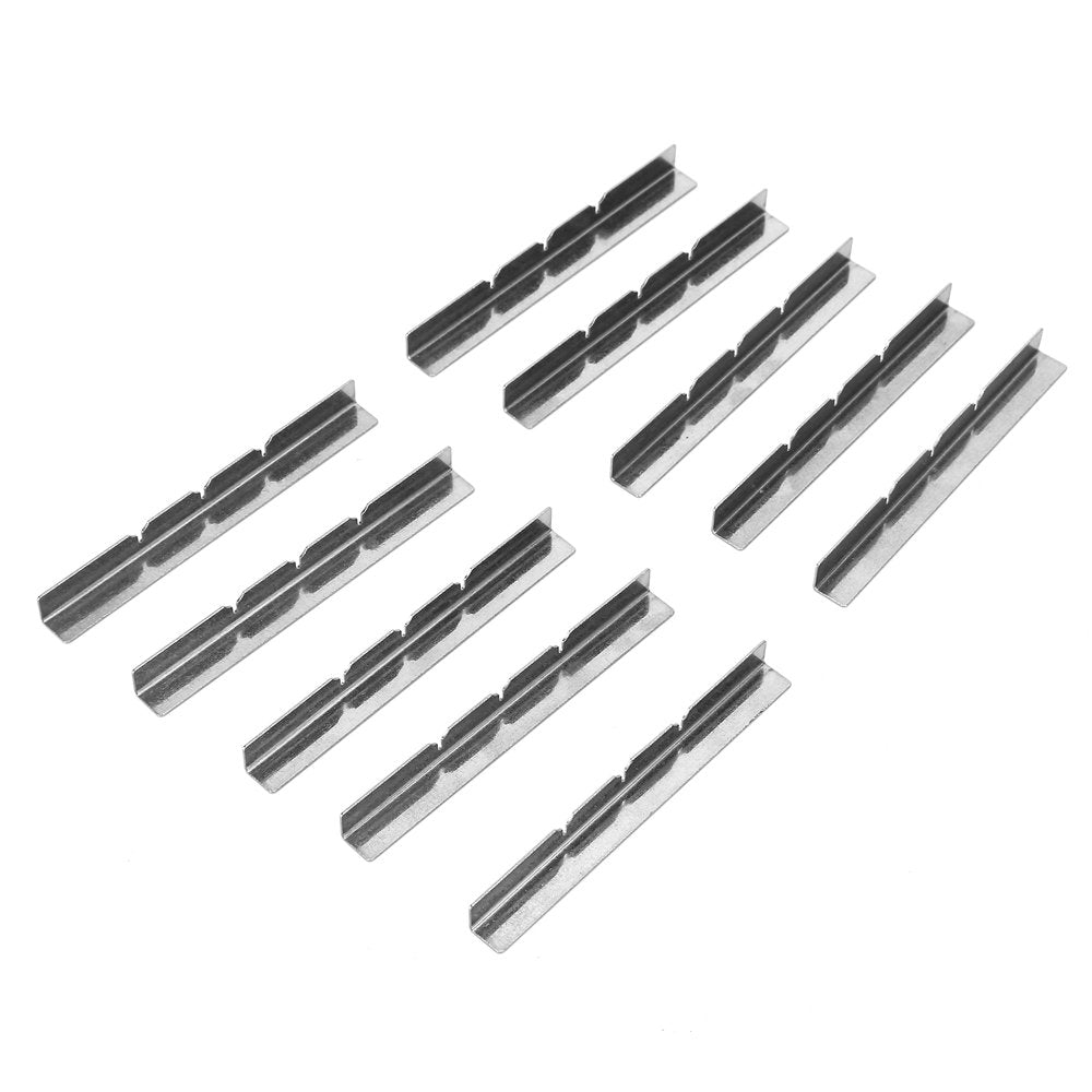 Stainless Steel Wick Centering Bars, 10-Pack Notched Holders for Candle Making  product photo
